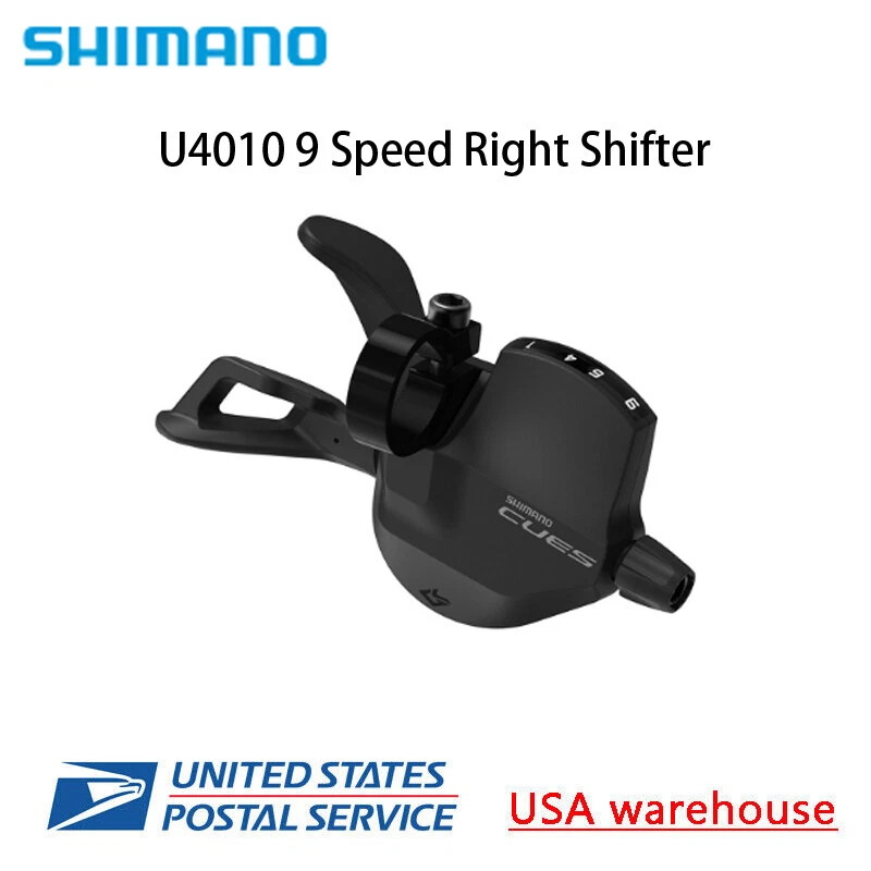 SHIMANO CUES SL-U4010 9 Speed RAPIDFIRE+Right Shifter Clamp Band w/ Shift Cable - Image 3 of 3