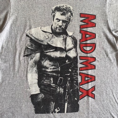 SUPER RARE VINTAGE 80s MAD MAX MOVIE T-SHIRT SZ S THE ROAD WARRIOR MEL GIBSON - Picture 3 of 8