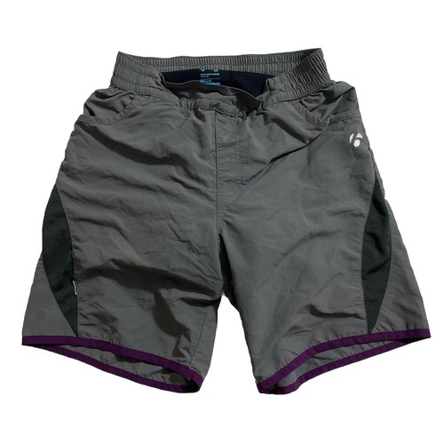 Bontrager Herren Mountainbike Radfahren gepolsterte Shorts - Herrengröße Small grau