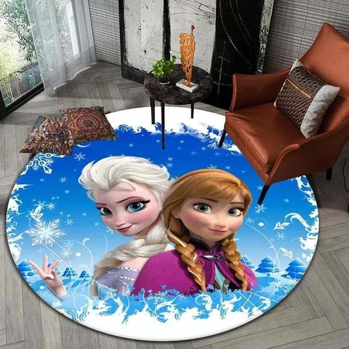 Frozen Pattern Round carpet kid's Playroom Rug bedroom*- - Picture 7 of 41