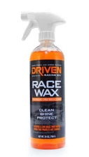 Driven Race Wax Spray Glass Chrome Paint Plastic Vinyl Tires (24-Ounce Bottle)