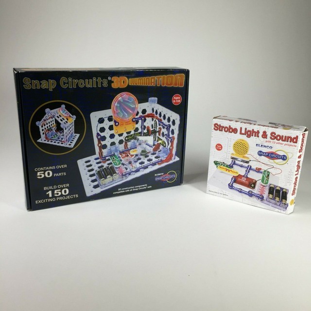 Snap Circuits 3d Illumination Electronics Discovery Kit Elenco for sale online | eBay