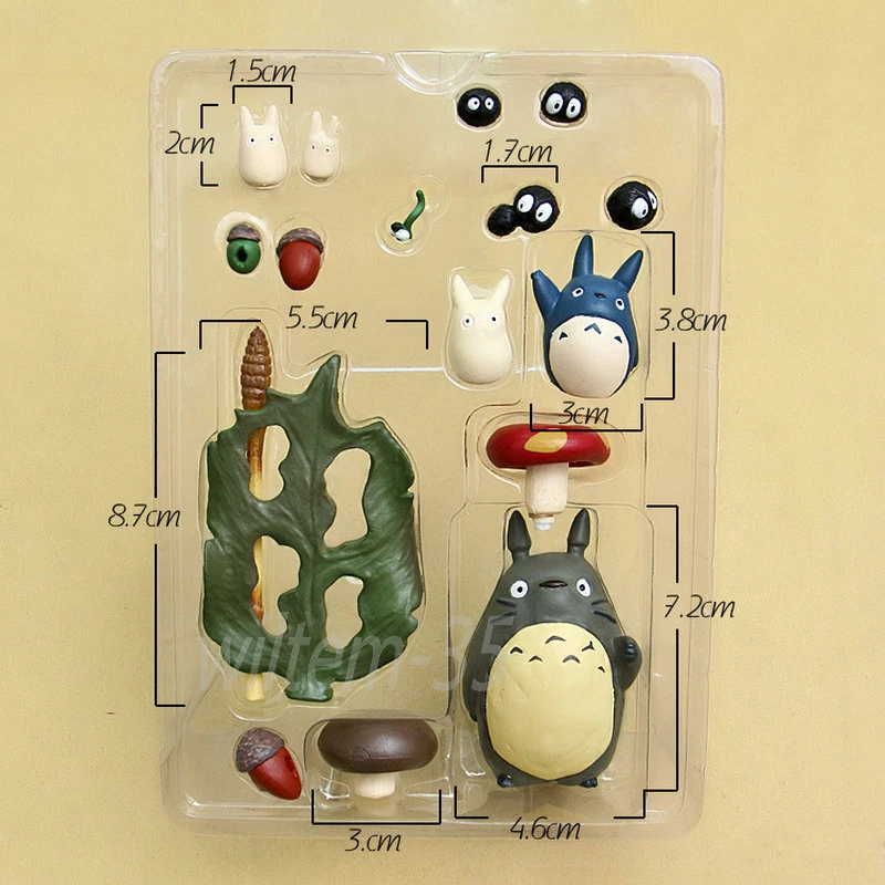 Studio Ghibli My Neighbor Totoro Put Chara Stacking Game Figure New Kids Gift - Image 4 of 4