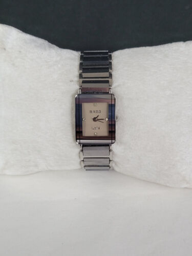Rado Jubile 153.0281.3 Ceramic Silver Band Silver Diamond Dial Women's Watch
