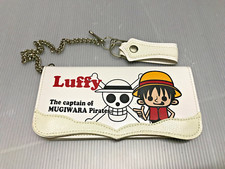 Luffy One Piece Panson Works Long Wallet with Chain Pass Case Purse