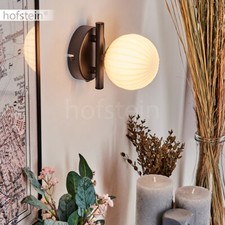 Salon Sypialnia Kula Lampa Szkło Białe Przełącznik Lampa ścienna Korytarz Reflektor 