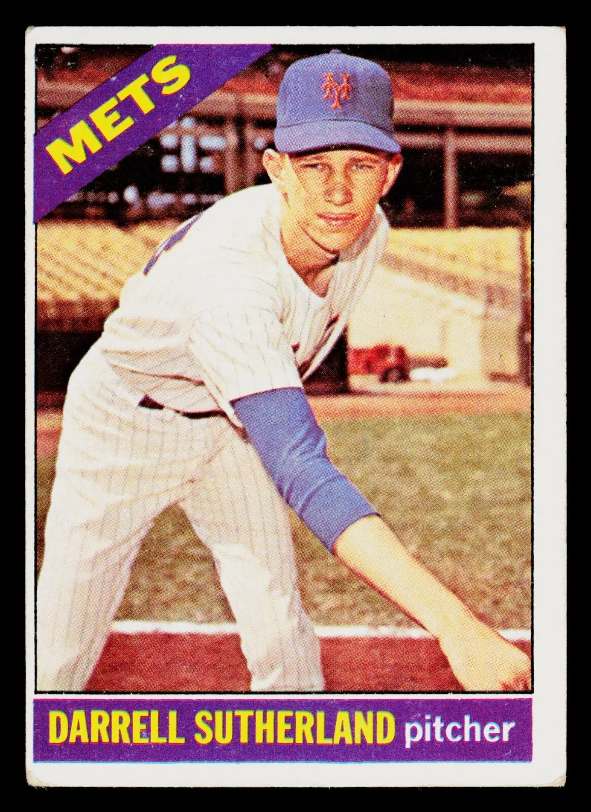 Darrell Sutherland trading card