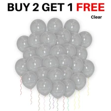 5" INCH SMALL Balloons PLAIN Latex Air Party Decorations Wedding, Birthday Decor