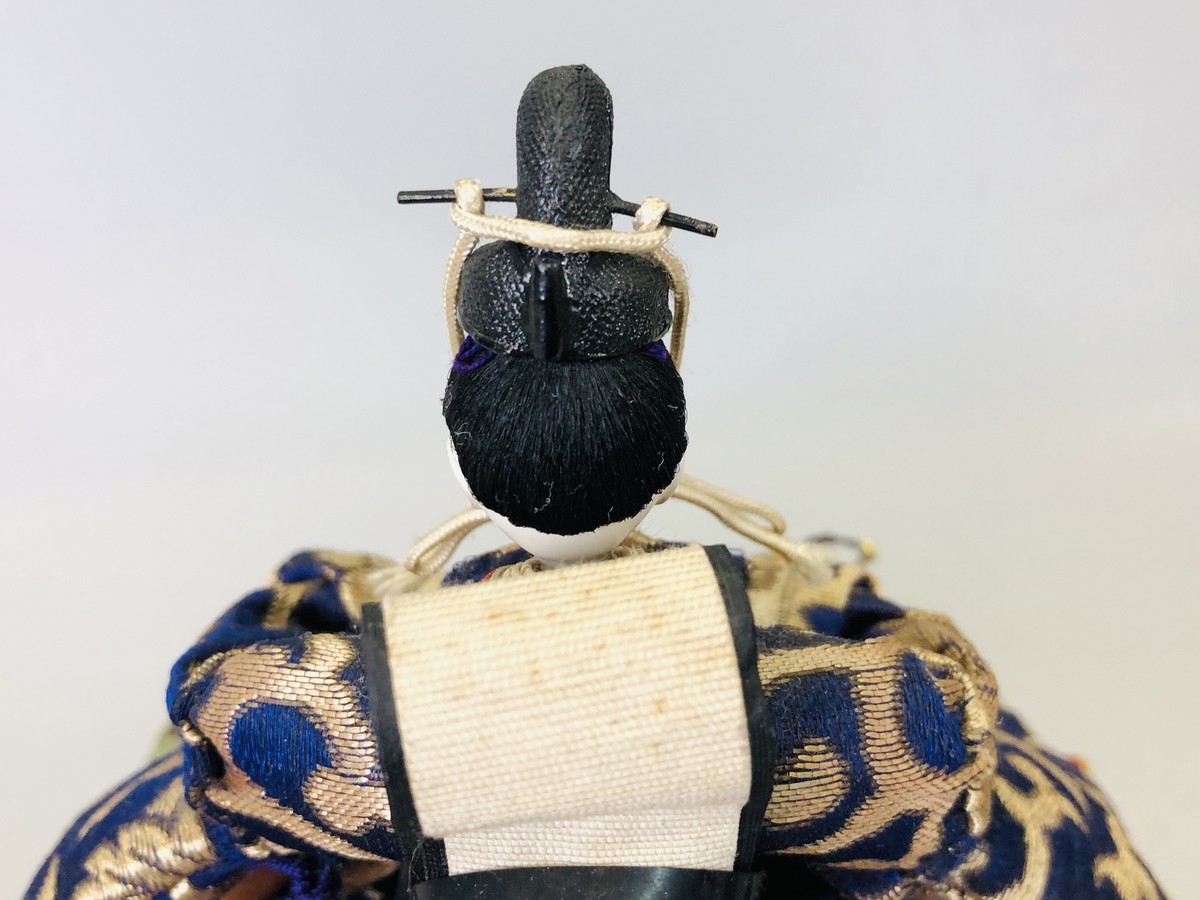 Y6671 NINGYO Hina doll box Japanese figure figurine Japan antique
