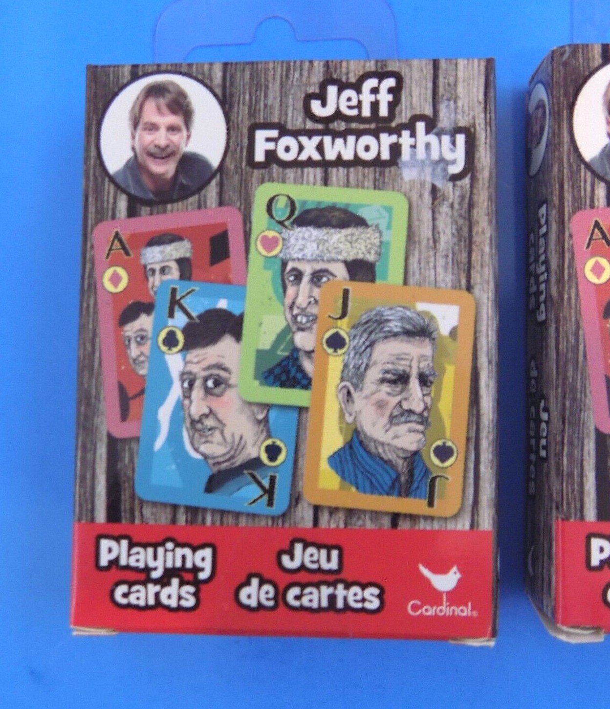 Lot Of 2 ~ Decks ~ Jeff Foxworthy Playing Cards ~ Southern Draw ~ New/Sealed