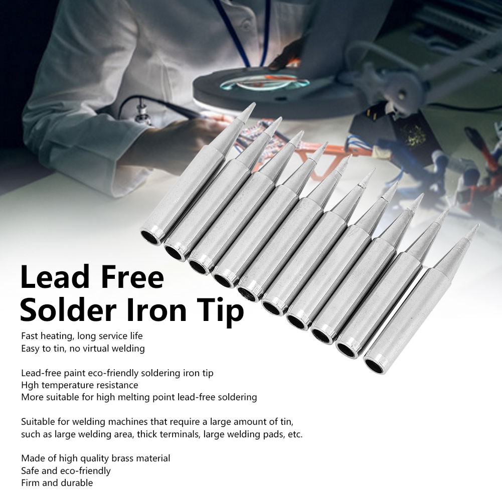 Soldering Iron Tip High Quality Solder Iron Tip High Melting Soldering Solder☜