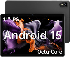 11" Tablet, 2025 Android 15 with Octa-Core Processor, 8GB RAM 128GB ROM 1TB Expa