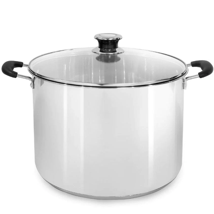 Barton 20Qt Canner With 7 Jars Temp & Rack Multi Use Stainless Steel Canning - Image 3 of 4
