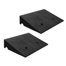 Wecarlle 5 Threshold Ramps For Doorways 2Pack Wheelchair Ramp For Home Steps