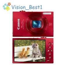 Canon IXUS 500 HS/ ELPH 520 HS/ IXY 3 Camera Red 10.1MP 12x Zoom ,Face Detection