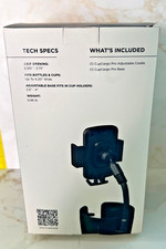 Limitless CupCargo PRO Cup Holder Expander Phone Mount Adjustable Base New