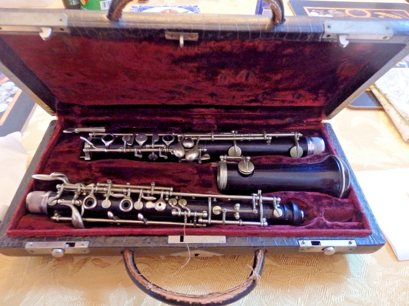 Cabart Paris Oboe W/low Bb 1965 Rare Instrument