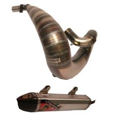 Tubo espansione scarico e silenziatore/coda Fresco Husqvarna TE 250/300 TPI 2020-2023