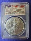 2016-W 1 oz American Silver Eagle Coin PCGS SP69 Burnished Lettered Edge