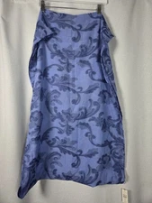 Talbots Periwinkle Blue Infiniti Scarf   23"x32"    $40