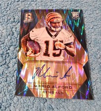 2015 Spectra Rookie Autograph Mario Alford Cincinnati Bengals 16/50 #225