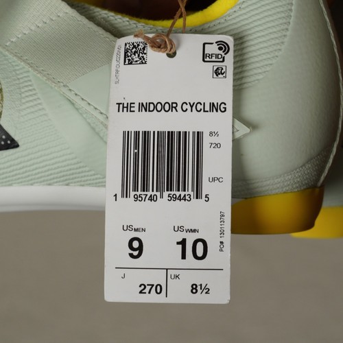 Adidas The Indoor Cycling Shoes Mens 9 Green Training 3-Hole Clip-in GX1668 - Picture 11 of 14