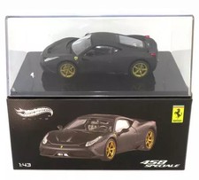 1/43 Ferrari 458 Speciale Matte Black Diecast  BLY47