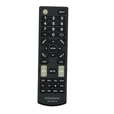 Insignia NS-RC4NA-18 TV Remote Control for LED LCD HDTV Tested Works