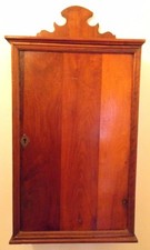 Armoire Murale en Bois ( noyer ou merisier ?  )Petit Meuble Ancien