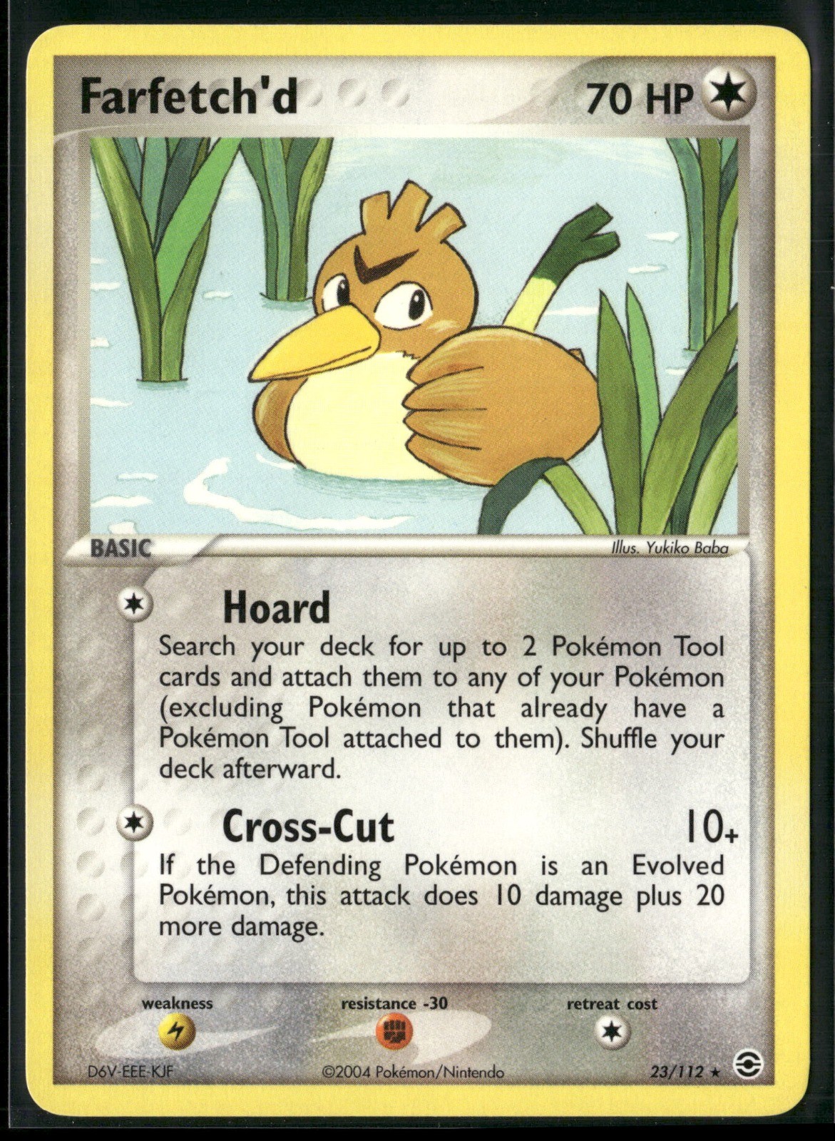 Farfetch'd Rare FireRed & LeafGreen 23/112 NM