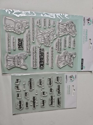 Studio Light CLEAR STAMP FÜR SCRAPBOOKING FRIENDZ BUDDY SuperHero & Friends Neu