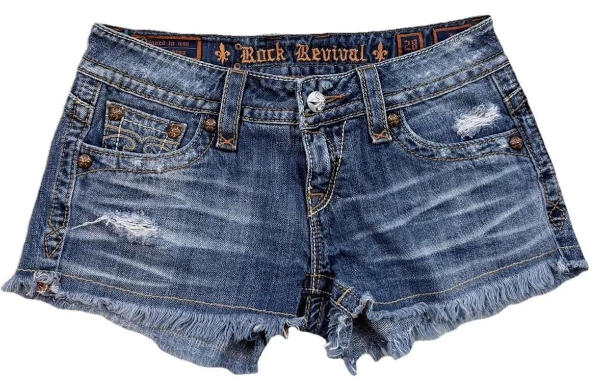 Studded Low (6.5-8.5 in) Rise Shorts for Women for sale | eBay
