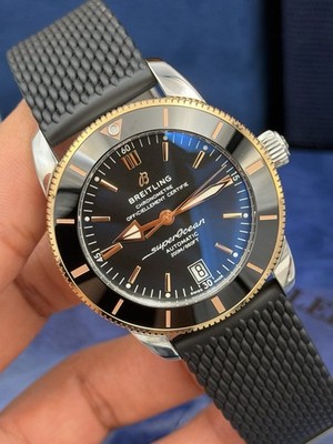 Breitling Superocean Heritage II 42 Automatic, Black Dial 18K Two-Tone UB2010