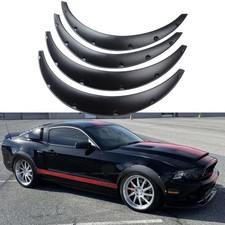 For Ford Mustang 1964-2026 4pcs Fender Flares Extra Wide Body Kit Wheel Arches For Ford Mustang 1964-2026 4pcs Fender Flares Extra Wide Body Kit Wheel Arches