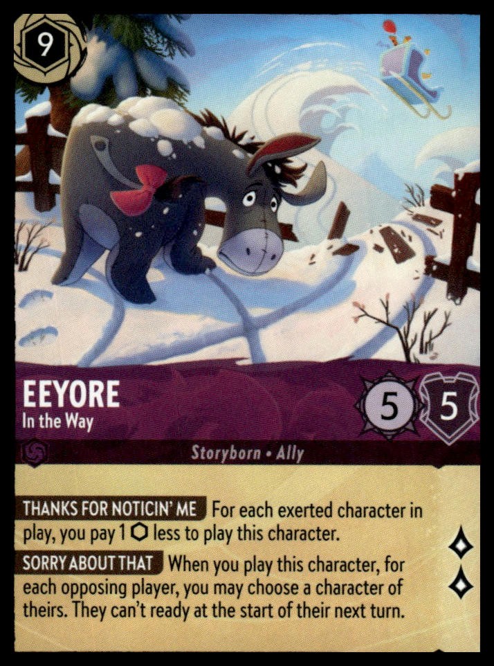 Winterspell #45/204 Eeyore