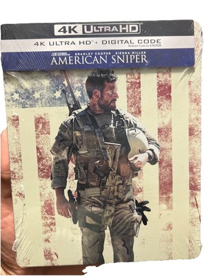 American Sniper [New 4K UHD Blu-ray] 4K Mastering, Steelbook, Digital Copy