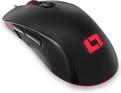 Lioncast LM60 Pro Gaming Maus 16.000 DPI 1ms Reaktionszeit 7 programmierbar 2m