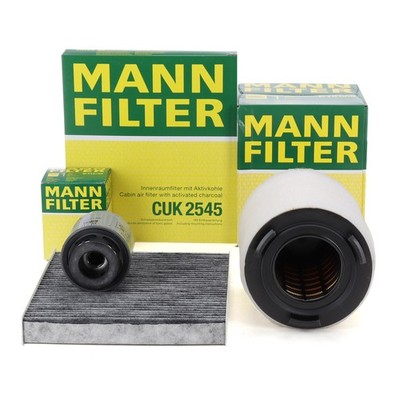 MANN Filterset für VW POLO 5 1.2 TSI bis 03.10 SEAT IBIZA 4 1.4 TSI bis 05.10