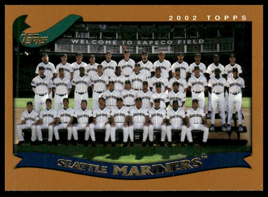 2002 Topps #666 Seattle Mariners Topps Limited