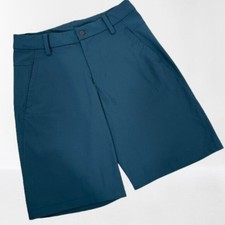 Lululemon ABC Men's Chino Performance 10" Shorts Size 30 Dark Teal