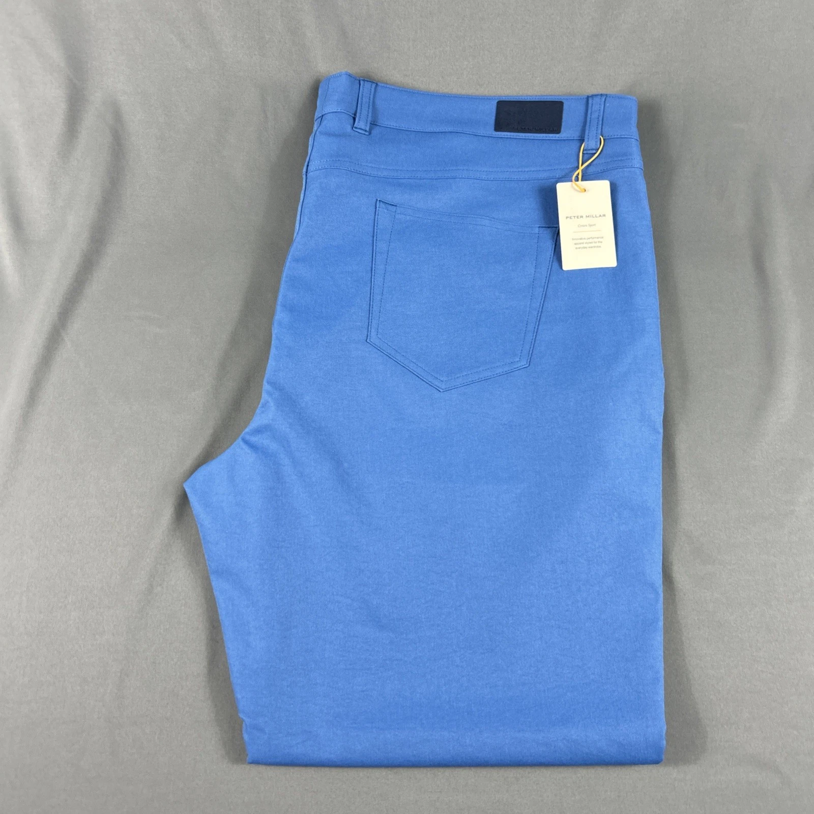 Peter Millar Golf Pants Crown Sport eb66 Performance 44 x 32 Sailor Blue $160
