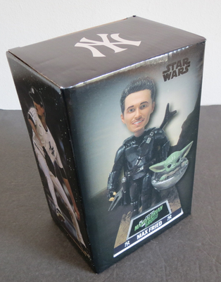 2026 Max Fried Mandalorian Grogu Bobblehead New York Yankees SGA