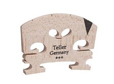High Quality Maple 4/4 Violin Bridge with Ebony V Shaped Insert