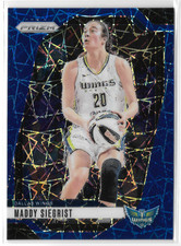 2024 Panini Prizm WNBA Blue Velocity #94 Maddy Siegrist Dallas Wings Villanova