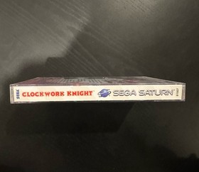 Sega Saturn Clockwork Knight Complete Tested Game CIB