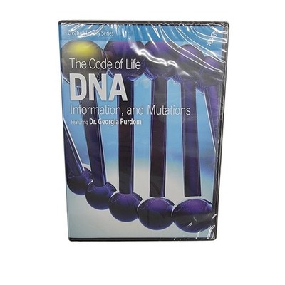 DNA The Code of Life DVD Information and Mutations Dr Georgia Purdom New Sealed