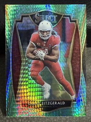 2020 Select Football #122 LARRY FITZGERALD Premier Dragon Scale /67 RARE NFL HOF