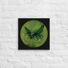 Green Hornet & Kato (1966 - 1967) Custom Canvas Print (3 Sizes to Choose From)