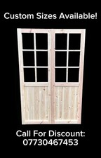 6 Pane Summerhouse Doors | Shed Doors