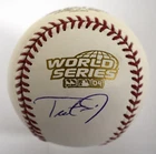 Trot Nixon Signed 2004 World Series Logo Official Baseball Autograph w/ COA